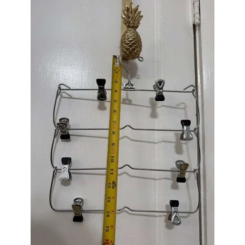 Multi-Tier Metal Skirt & Pants Hanger Organizer